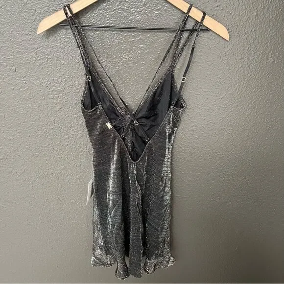 NWT Revolve x For Love & Lemons Baccarat Dress in Galaxy | Size S - Picture 8 of 10